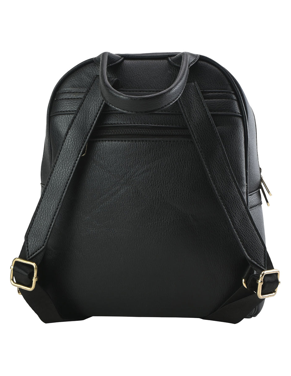 Mochila Bacpack Diseño Ted Lapidus De Gran Capcidad Color Negro