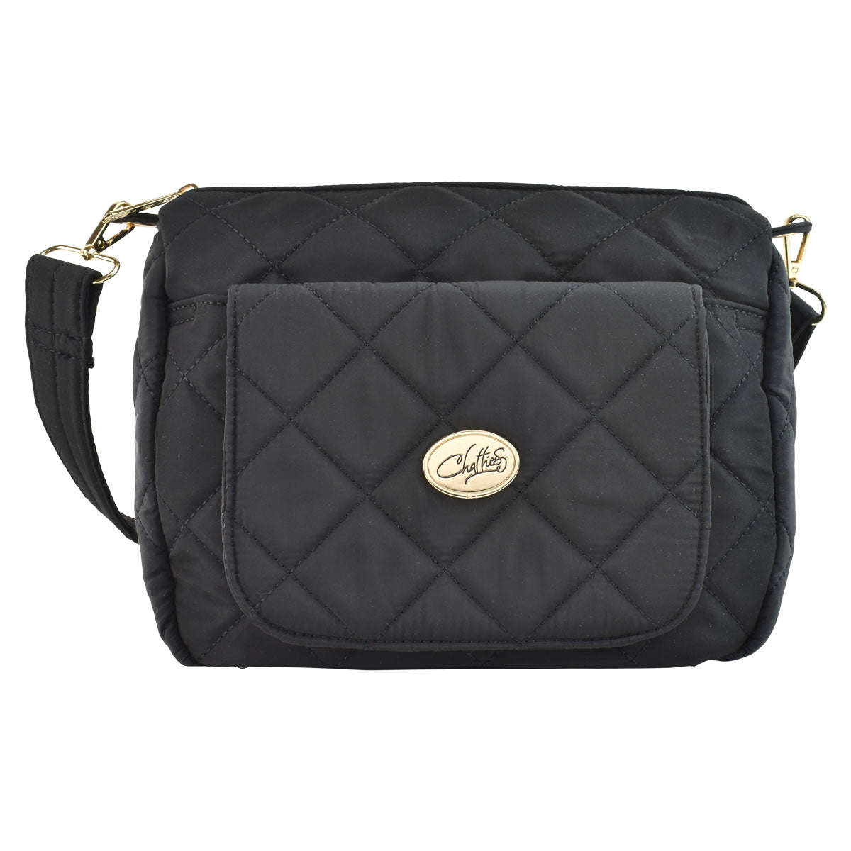 Bolsa Para Mujer Crossbody Diseño Minimalista Negro