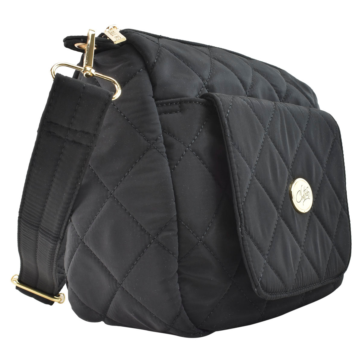 Bolsa Para Mujer Crossbody Diseño Minimalista Negro