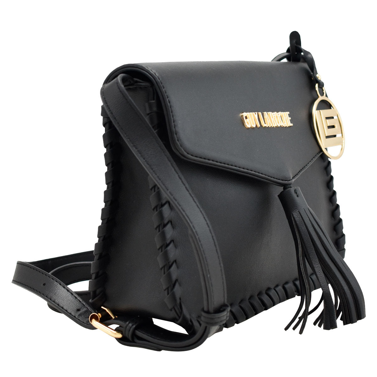 Bolso Estilo Crossbody Negro Guy Laroche