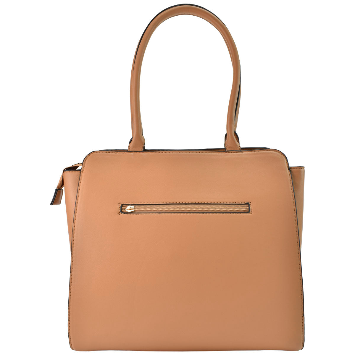 Bolsa Para Mujer Diseño Liso Camello Tote Ted Lapidus