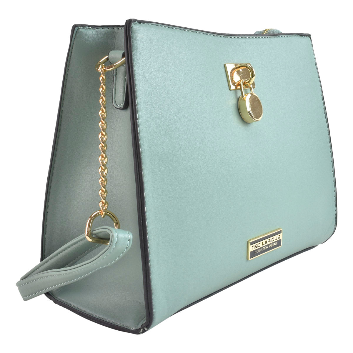 Bolsa Para Dama De Asa Con Cadena Azul TL
