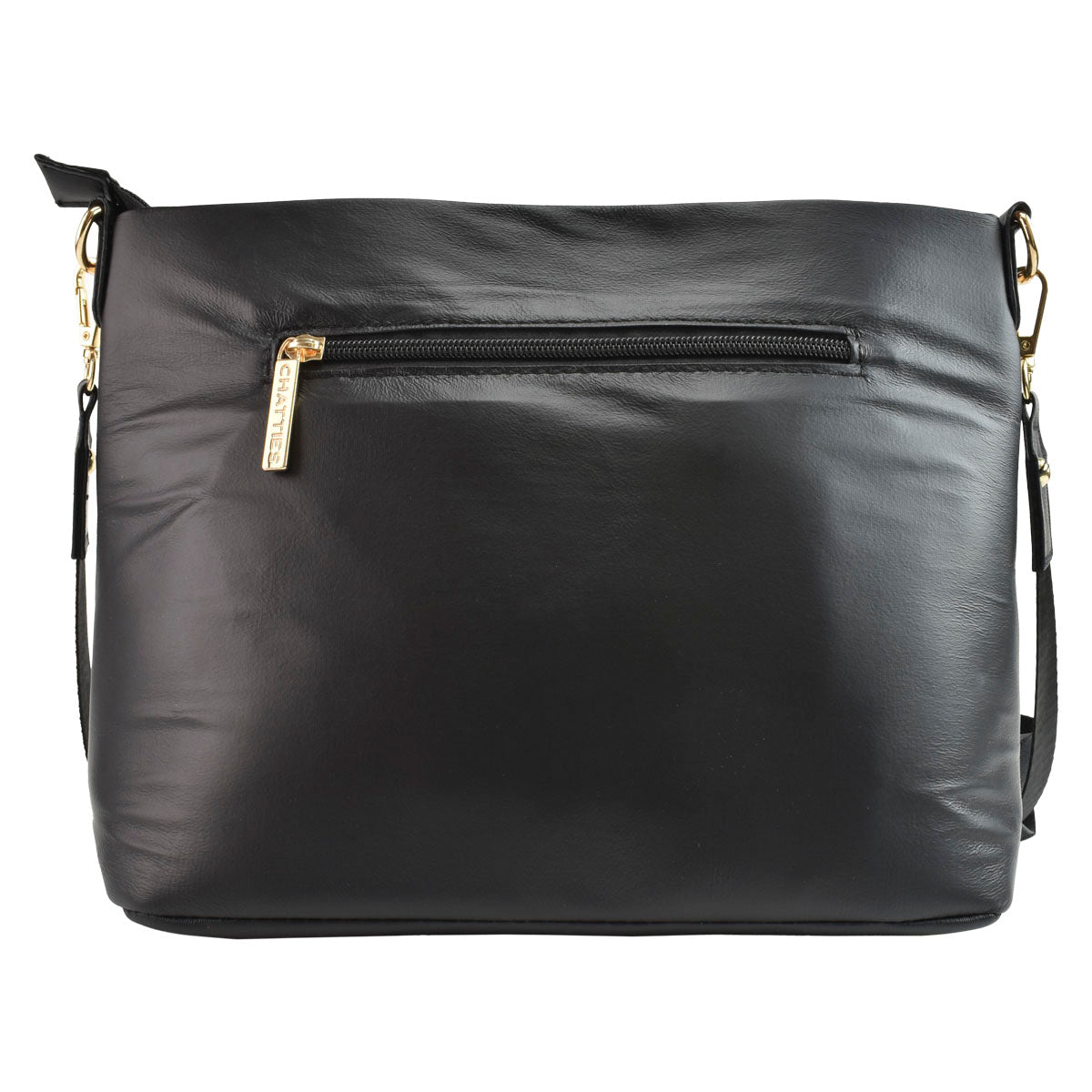 Bolsa Para Dama Diseño Capitonado Suave Con Correa Larga