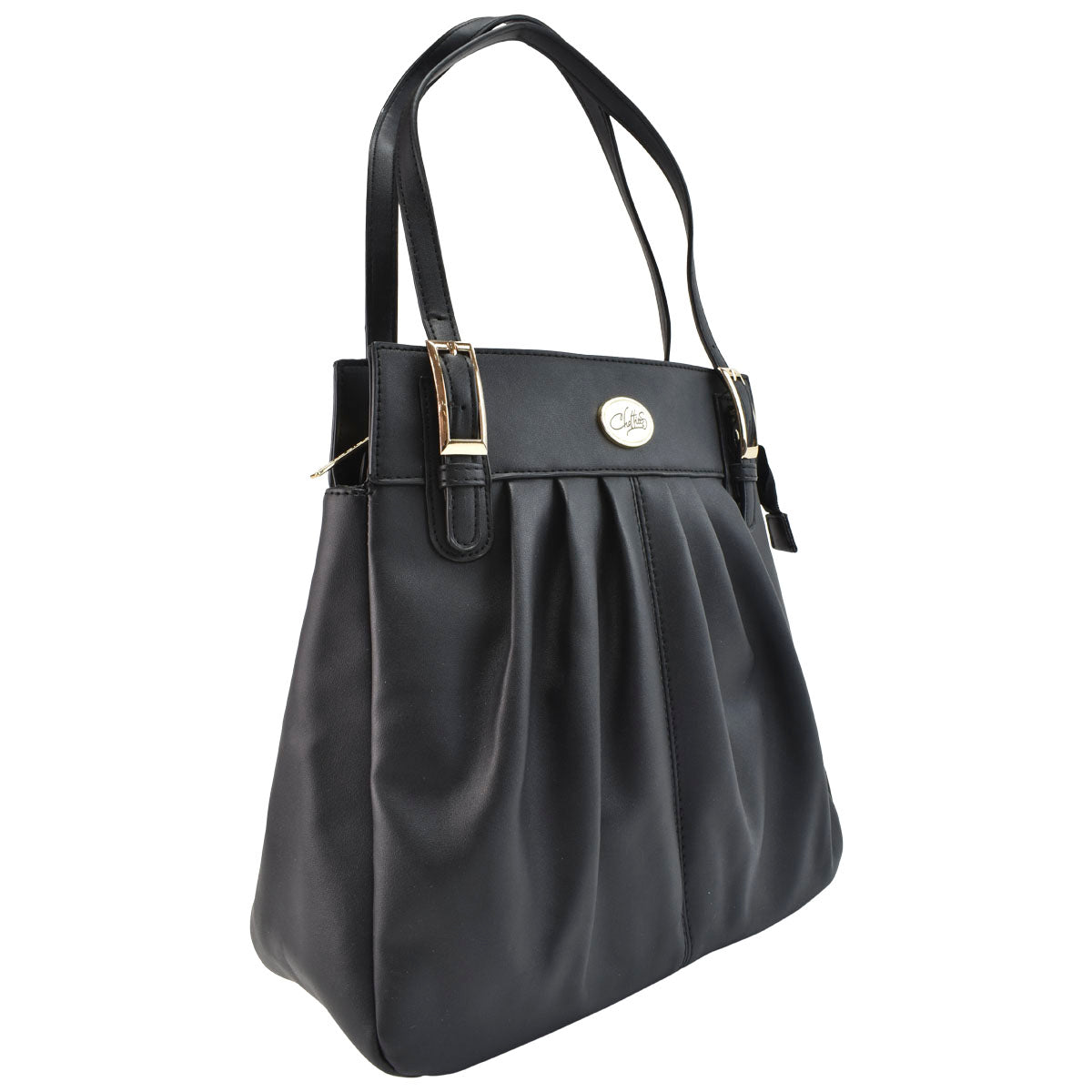 Bolsa Para Dama Tote De Gran Capacidad Chatties Color Negro
