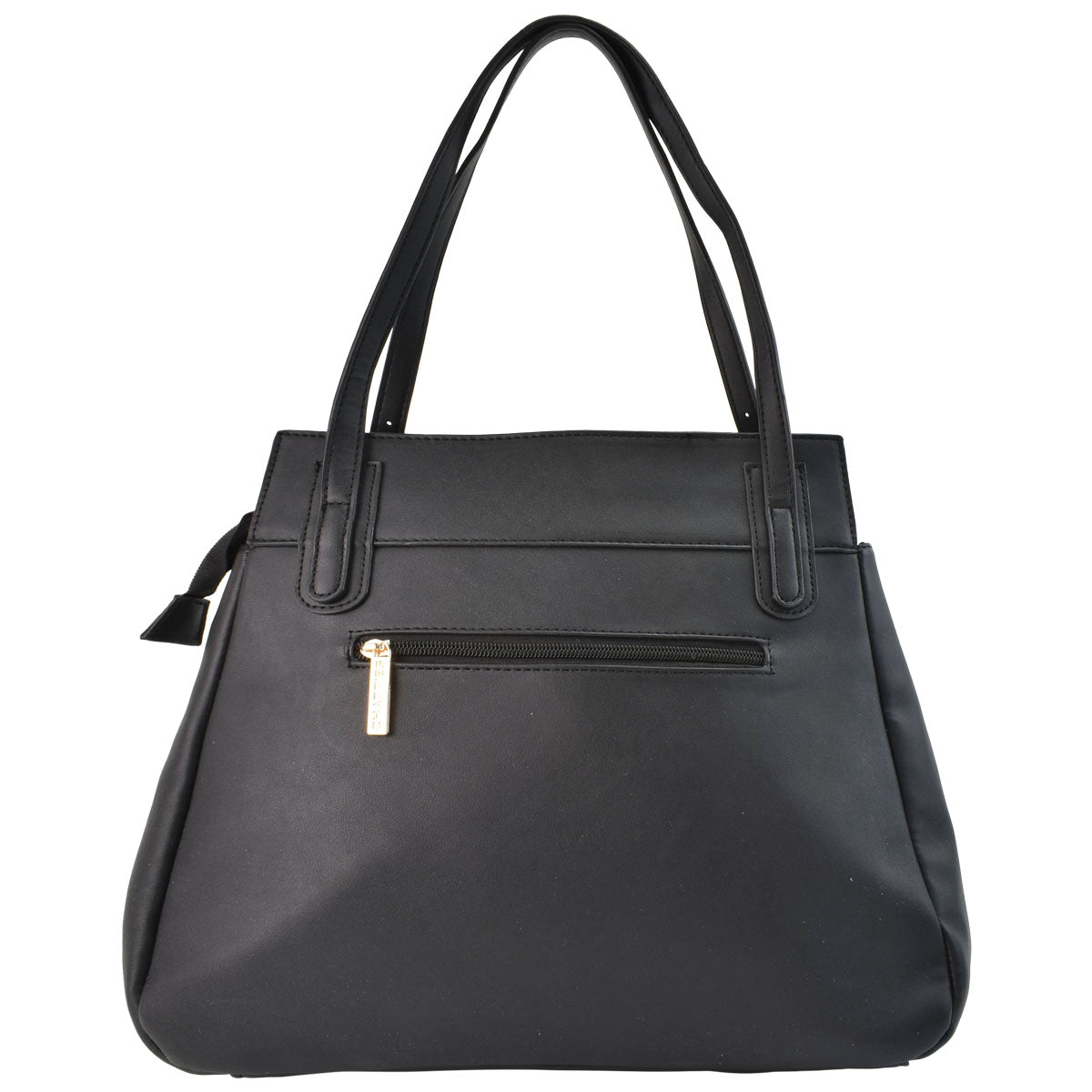 Bolsa Para Dama Tote De Gran Capacidad Chatties Color Negro