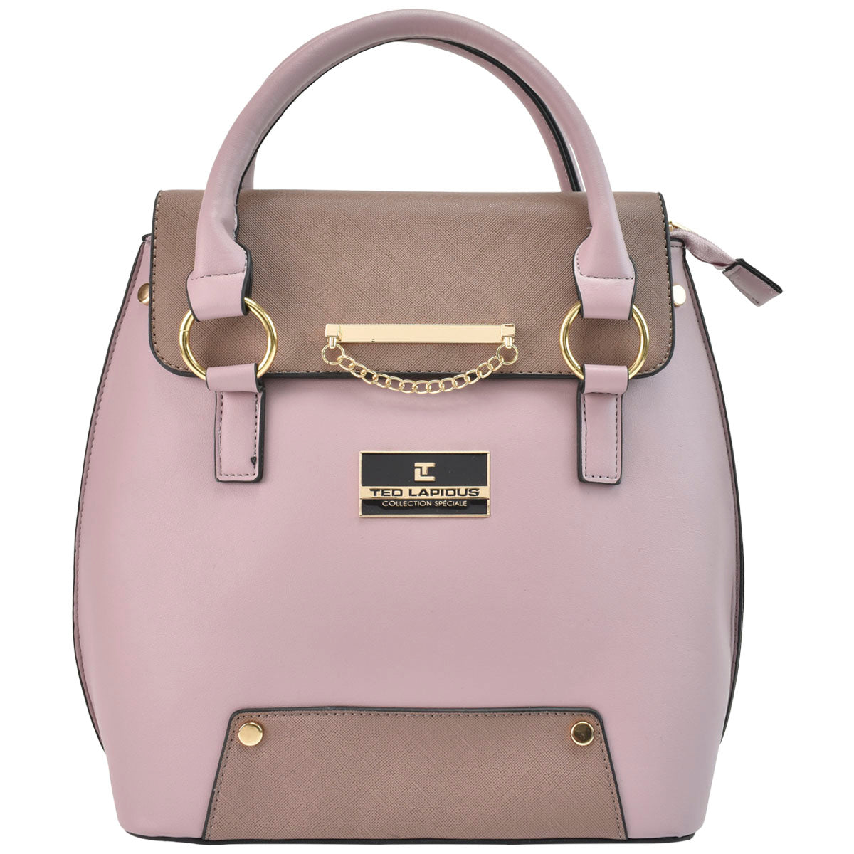 Mochila Para Dama Ted Lapidus Con Correas Ajustables Violeta