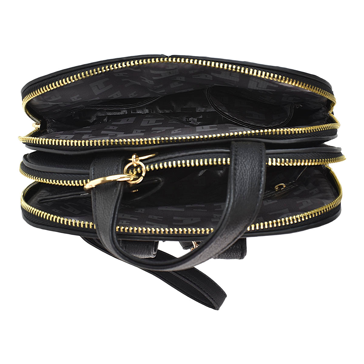 Mochila Para Dama Ted Lapidus Tonos Color Negro