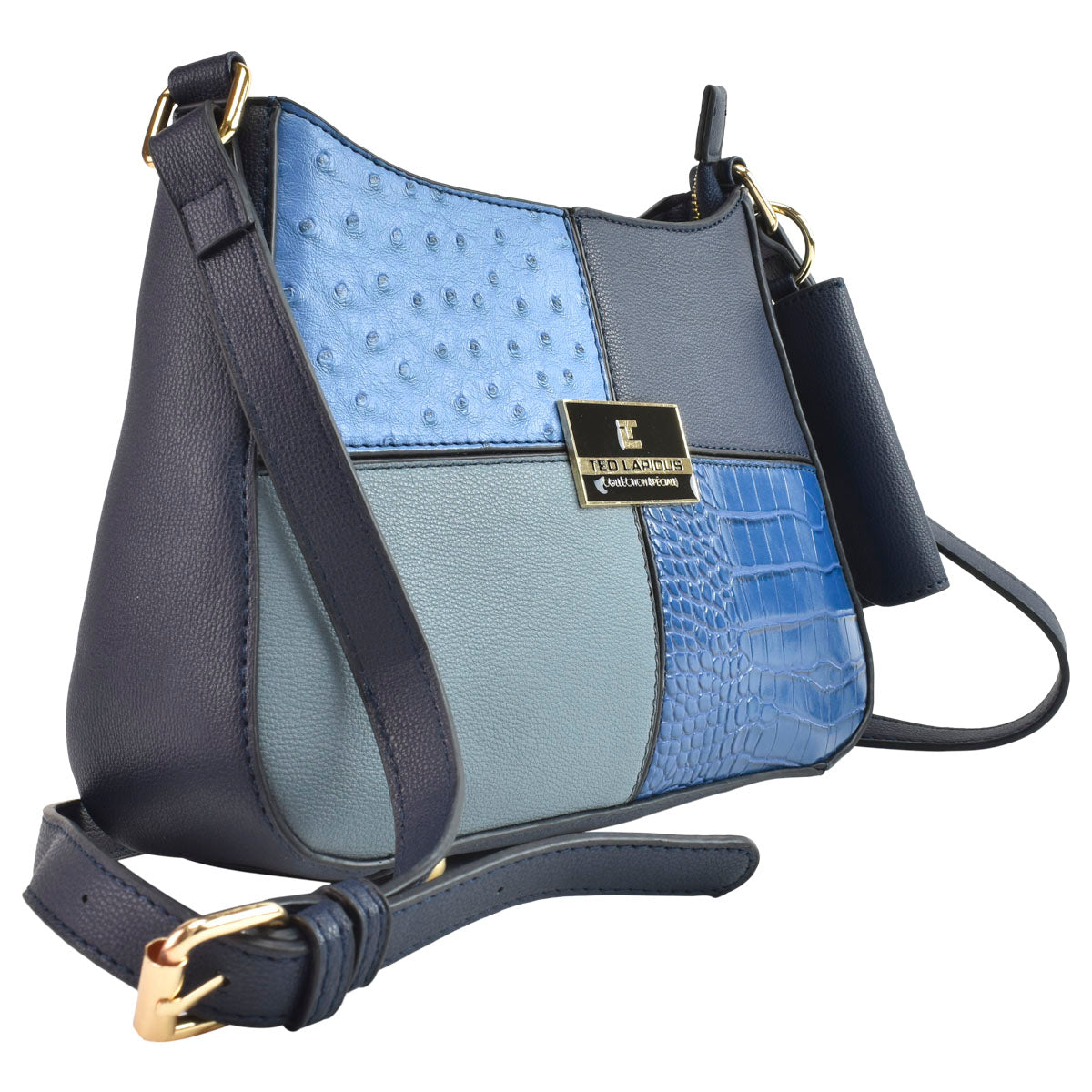 Bolsa Para Dama Ted Lapidus Estilo Hobo Azul