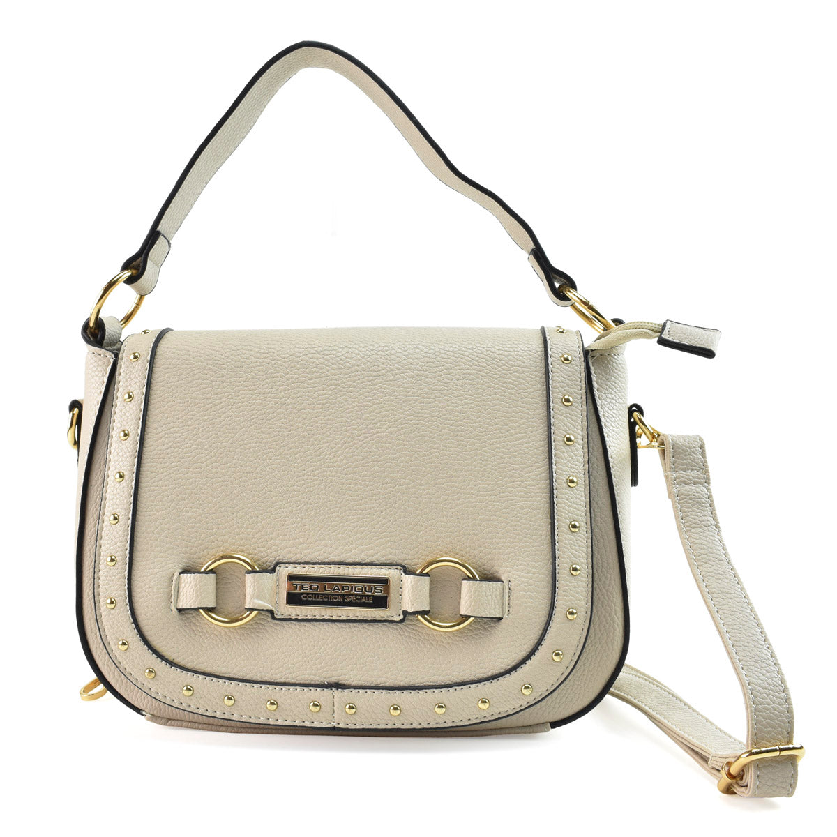 Bolsa Bandolera Ted Lapidus Color Marfil