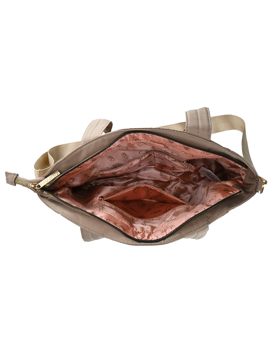 Bolso Tote De Dama Pardo Gran Capacidad Chatties