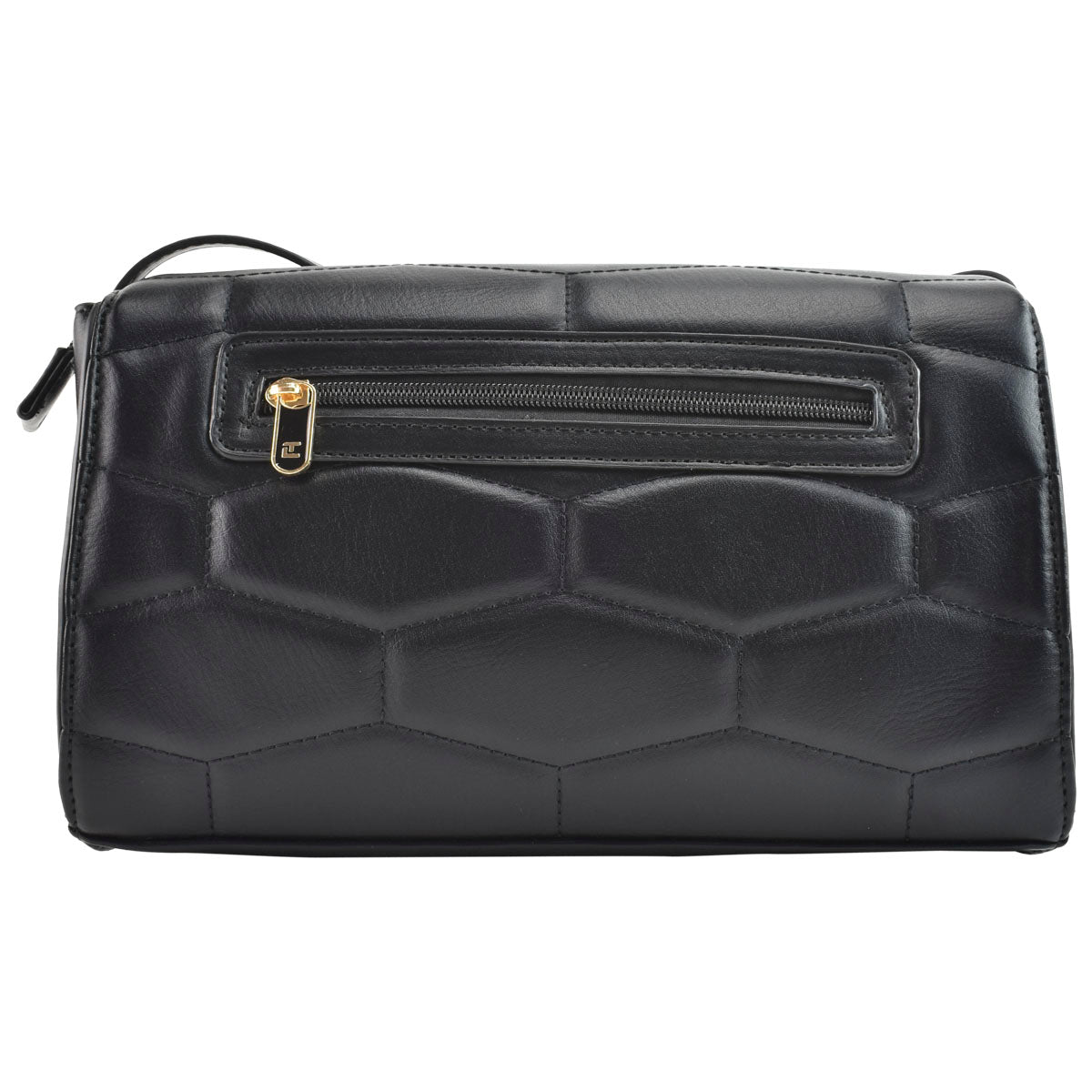 Bolsa Bandolera Para Dama Correa Reforzada Color Negro Ted Lapidus