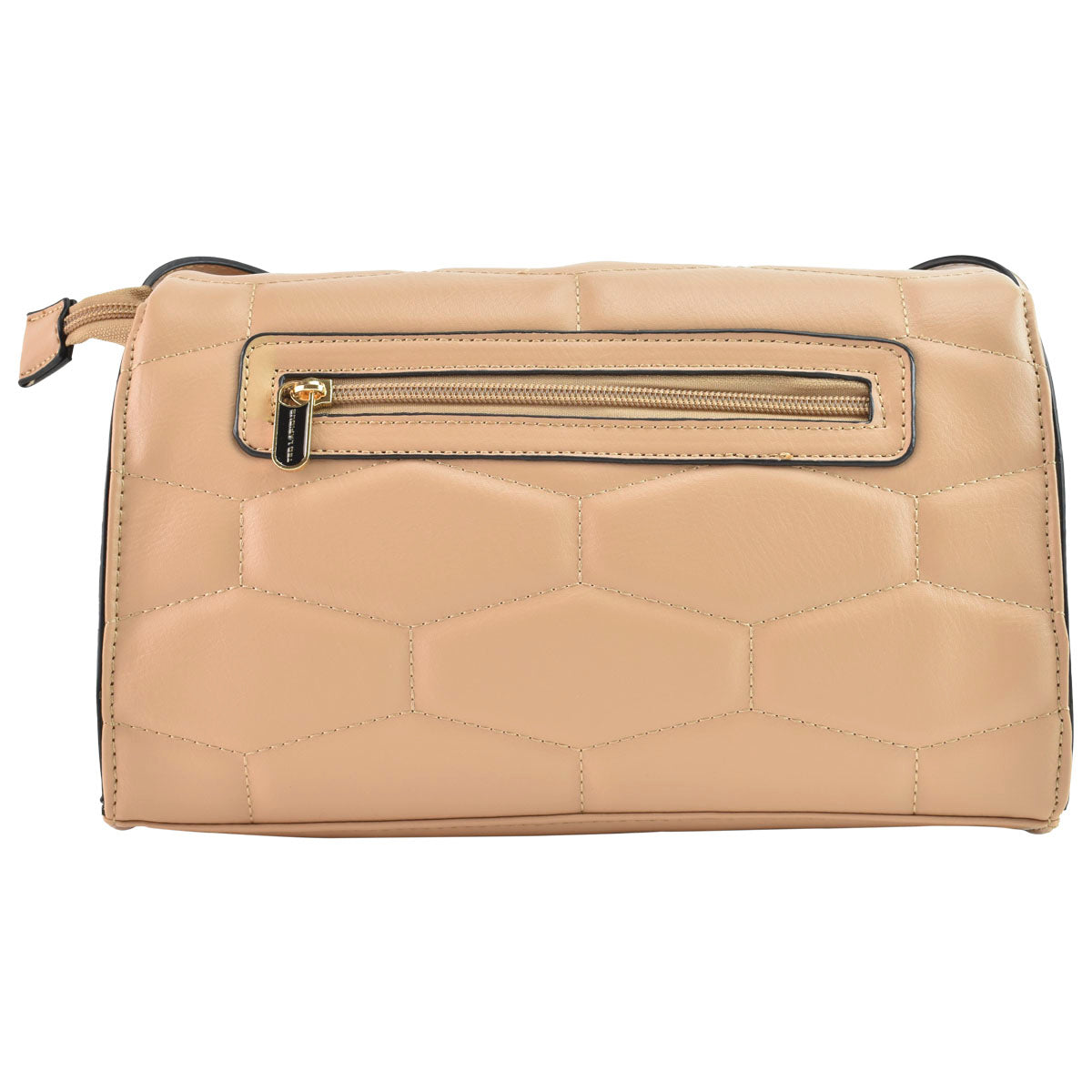 Bolsa Bandolera Para Dama Correa Reforzada Beige Ted Lapidus