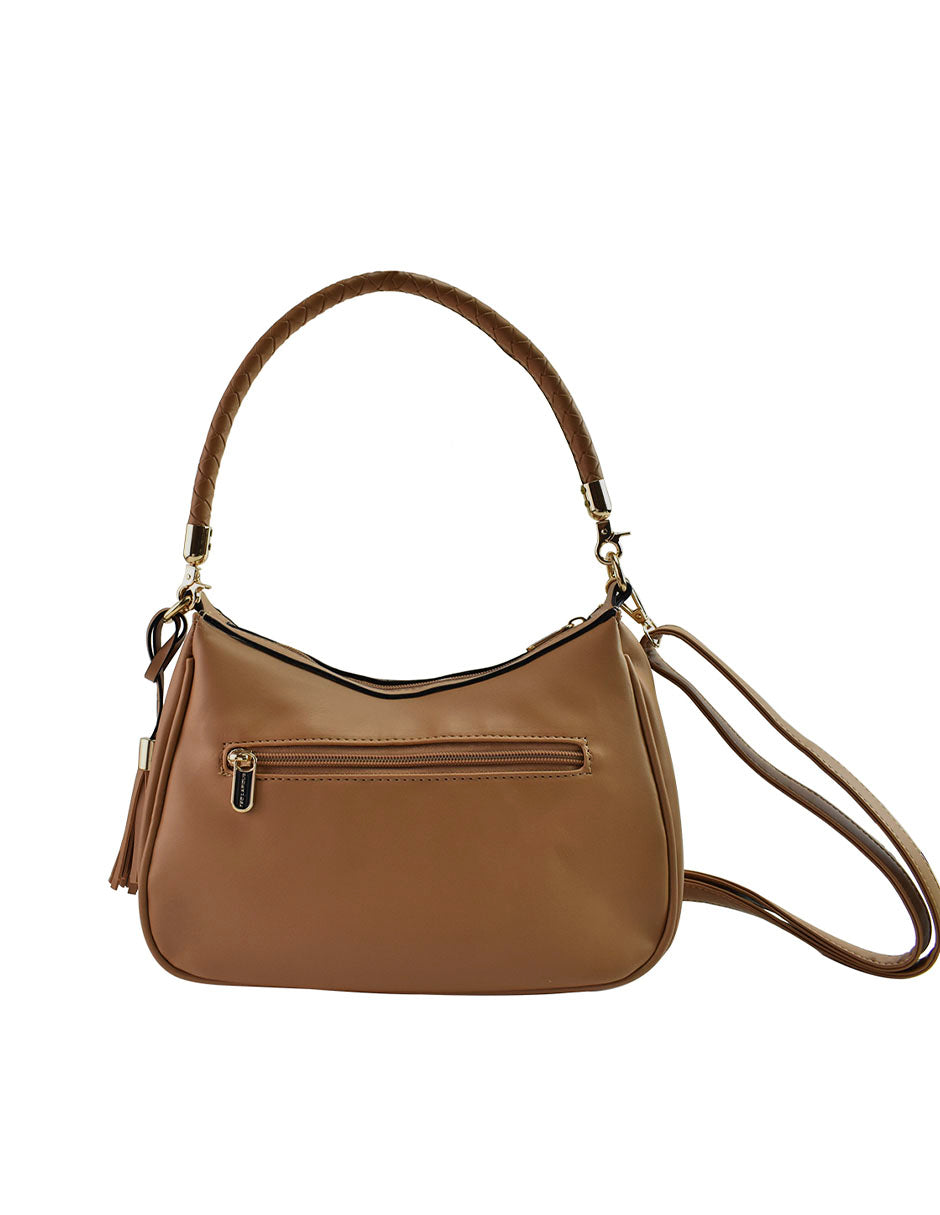 Bolsa Para Mujer Tipo Hobo Ted Lapidus Camello