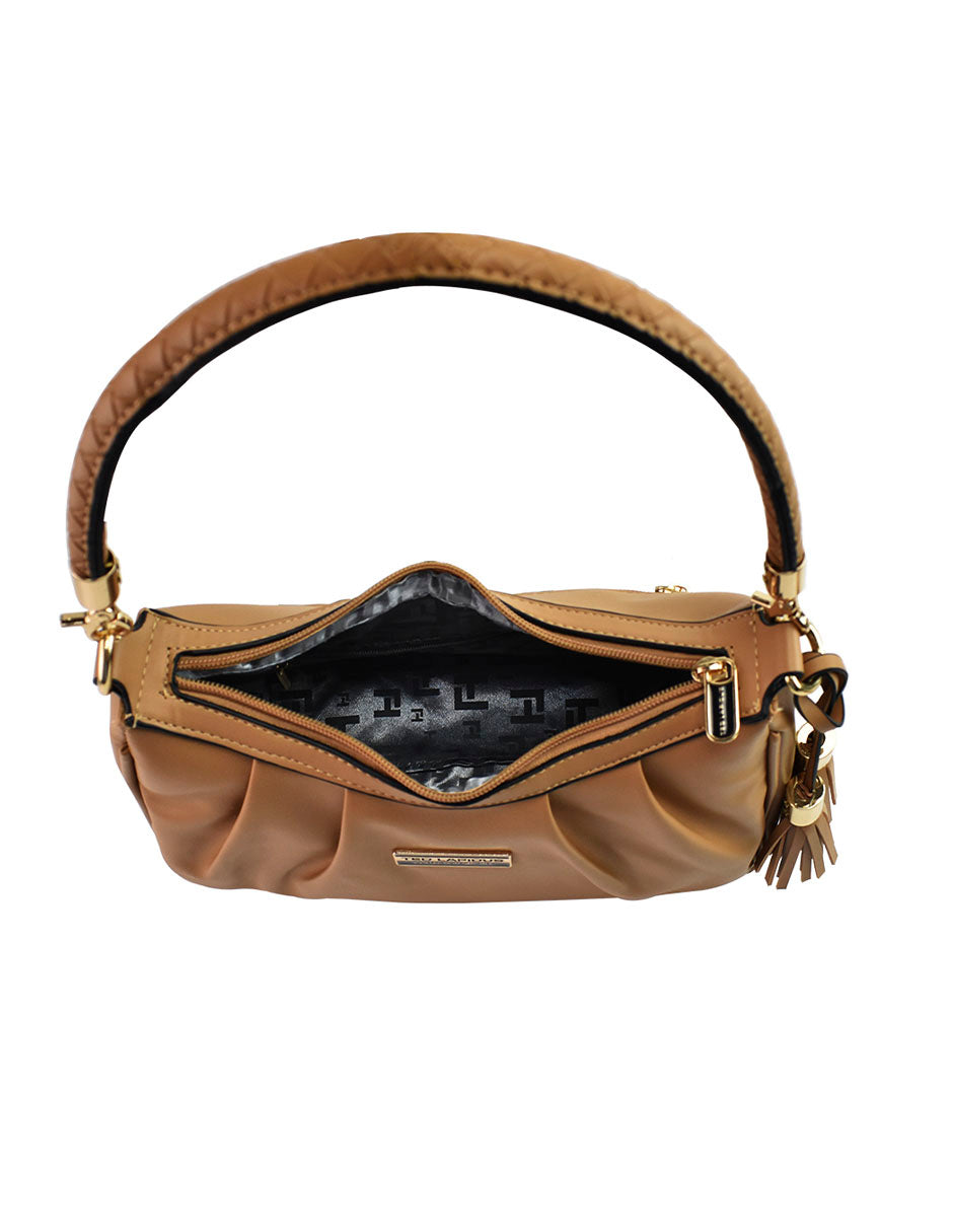Bolsa Para Mujer Tipo Hobo Ted Lapidus Camello