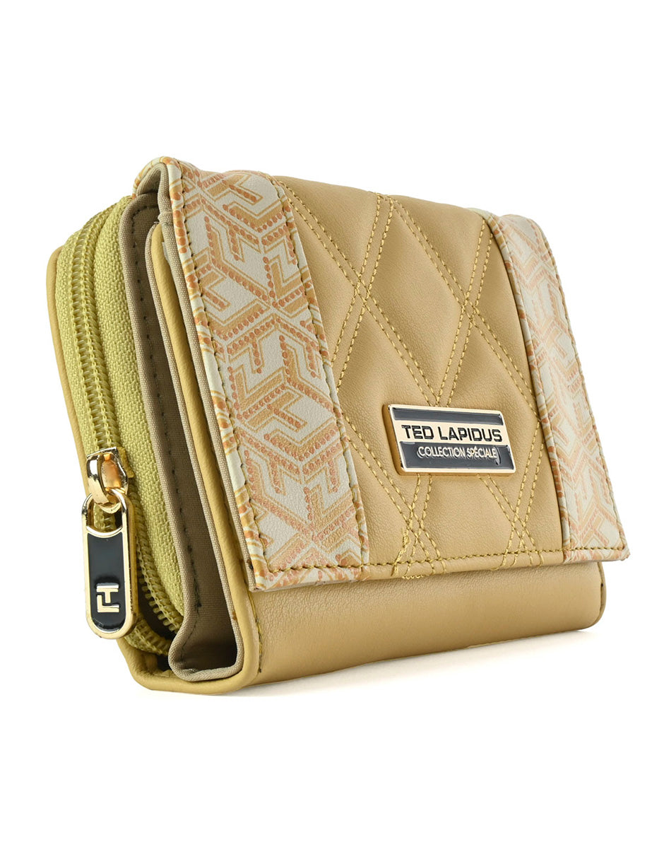 Cartera Para Mujer Ted Lapidus Diseño Amarillo