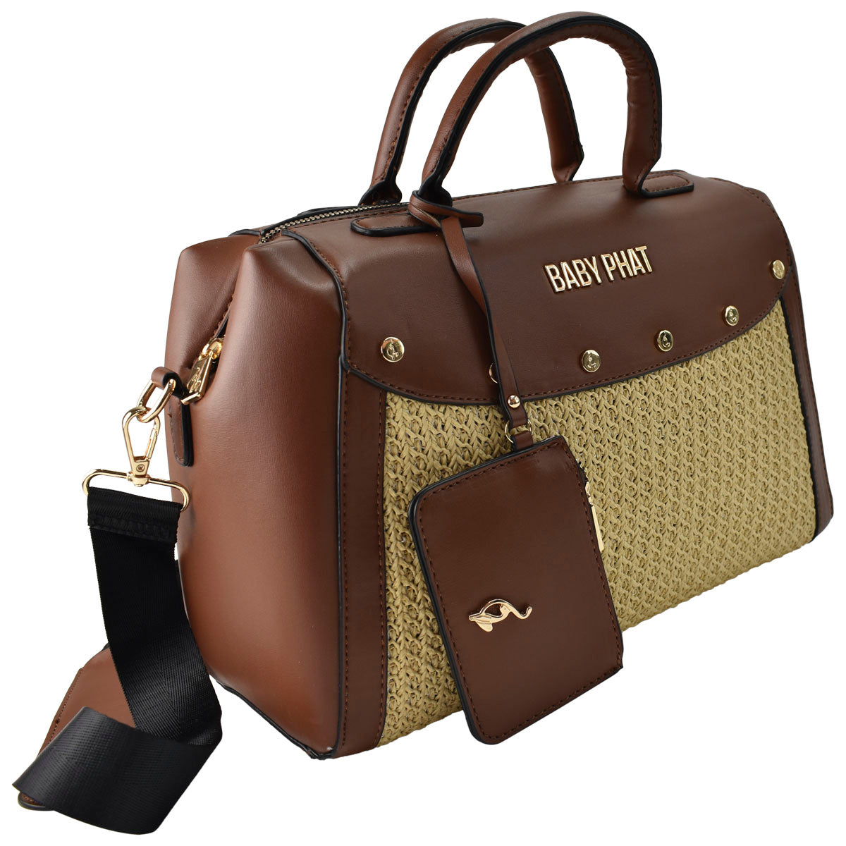 Bolsa Para Dama Bowling Café Con Correa Desprendible Ted Lapidus