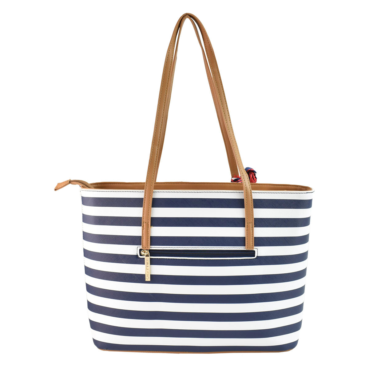 Bolsa Para Dama Con Monedero Rayas Chatties