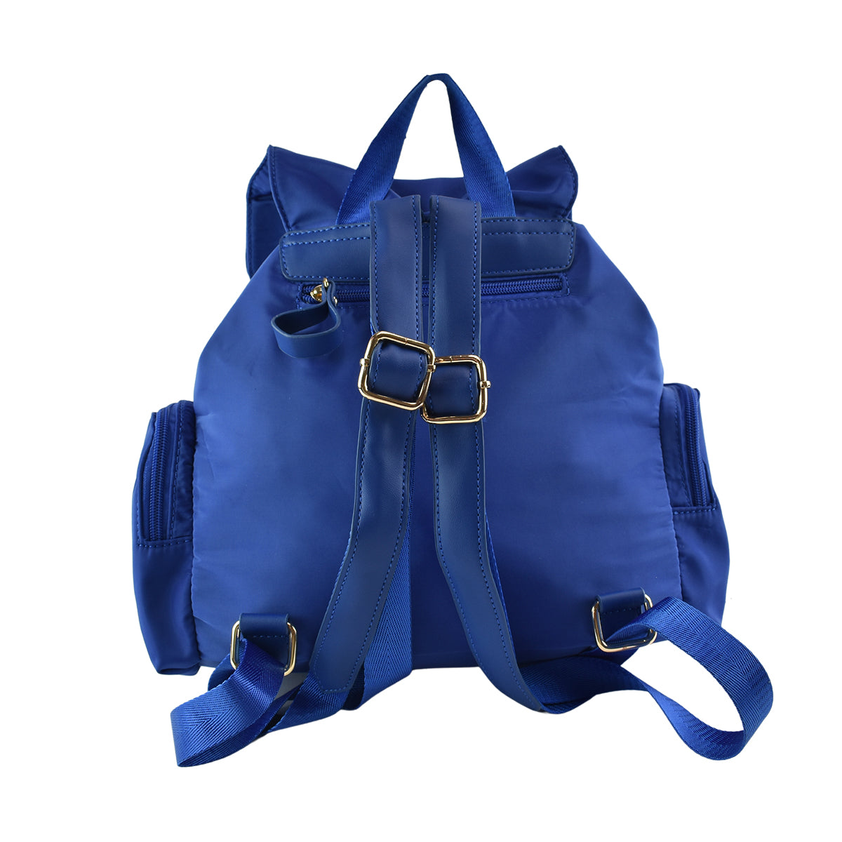 Bolso Backpack Para Mujer Azul Chatties
