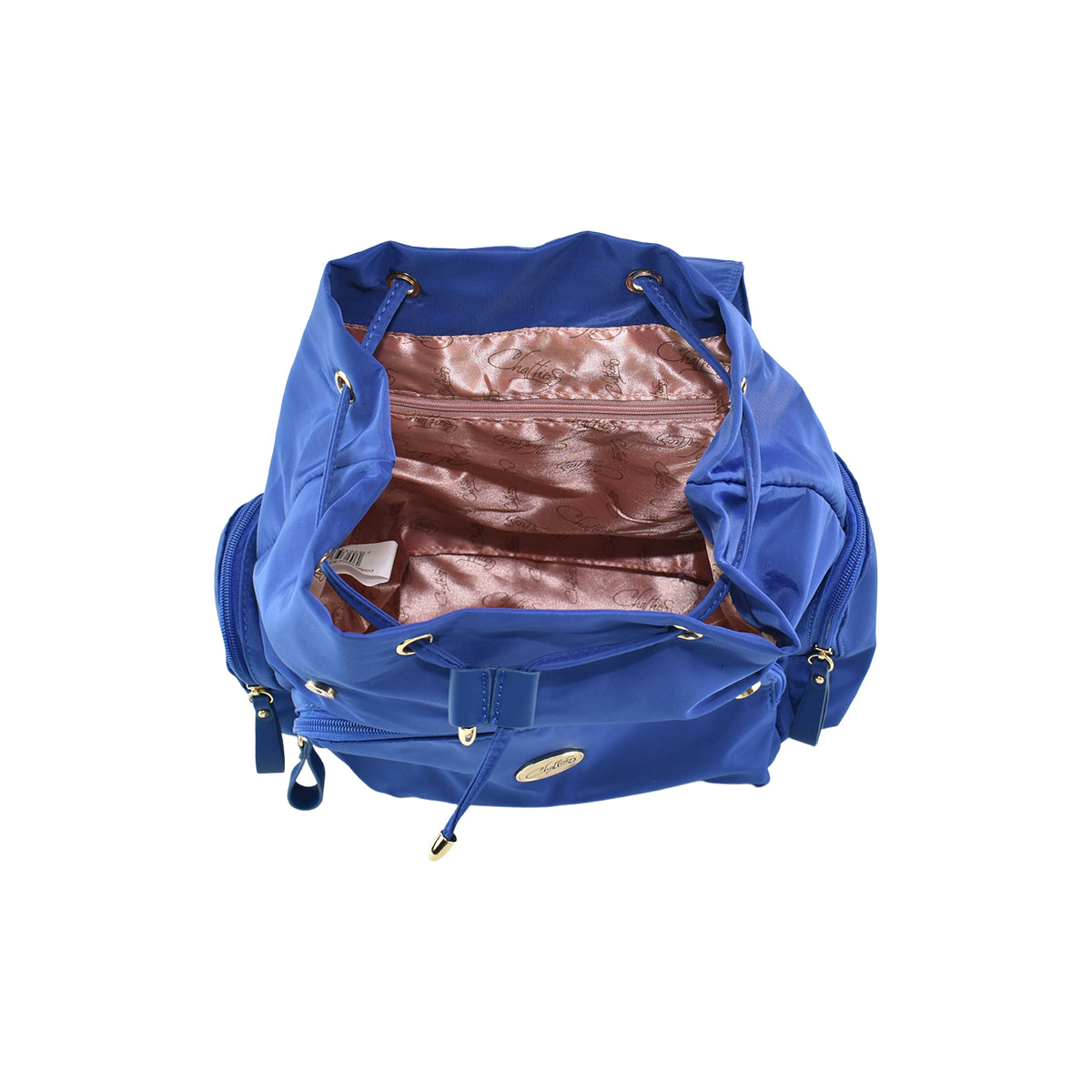 Bolso Backpack Para Mujer Azul Chatties
