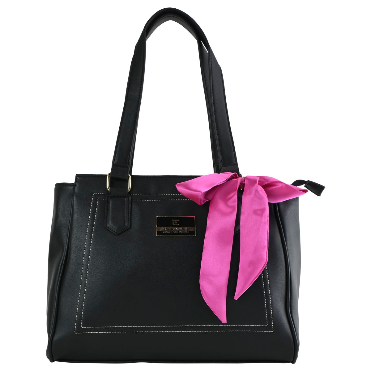 Bolsa TL De Dama Tipo Tote Diseño Con Moño