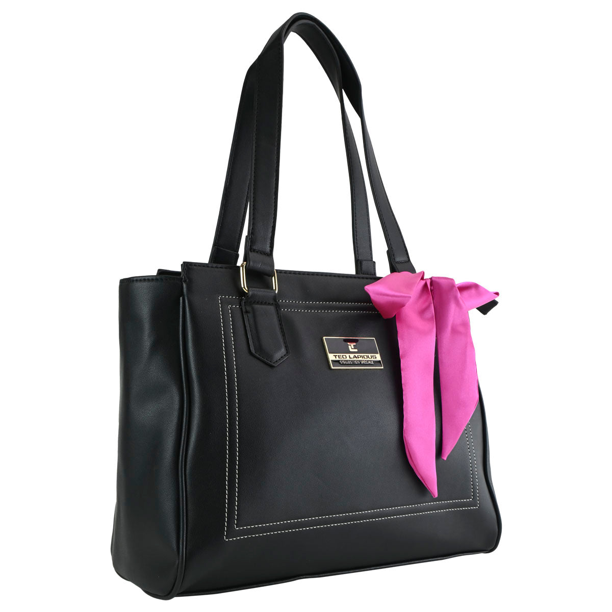 Bolsa TL De Dama Tipo Tote Diseño Con Moño