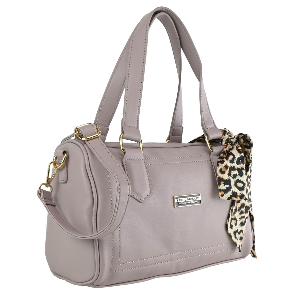 Bolso Maletin Lila Para Mujer Ted Lapidus