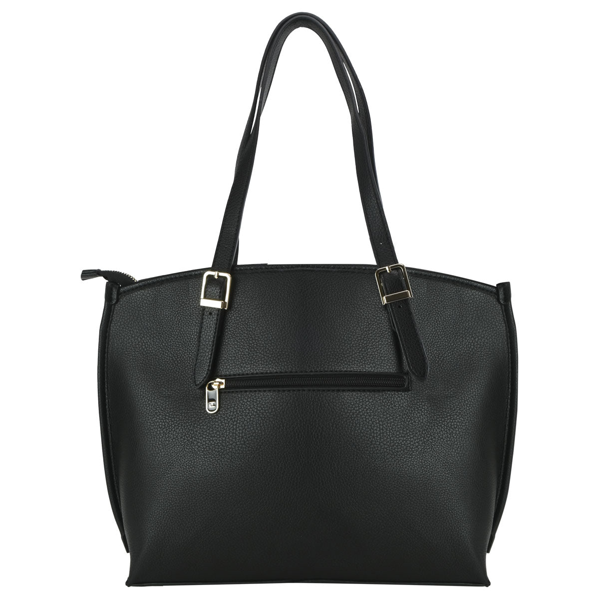 Tote Bag Negro De Hombro Ted Lapidus