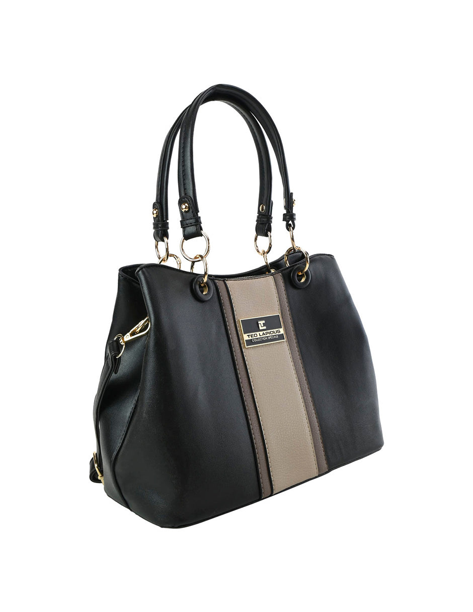 Bolso Tote Ted Lapidus Con Correa Ajustable