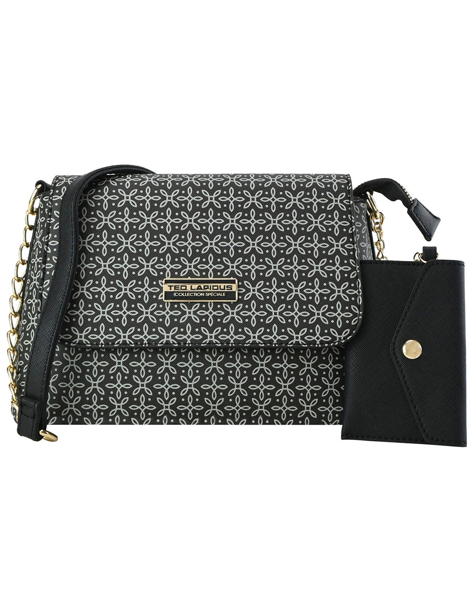 Bolsa Crossbody Con Monedereo Ted Lapidus