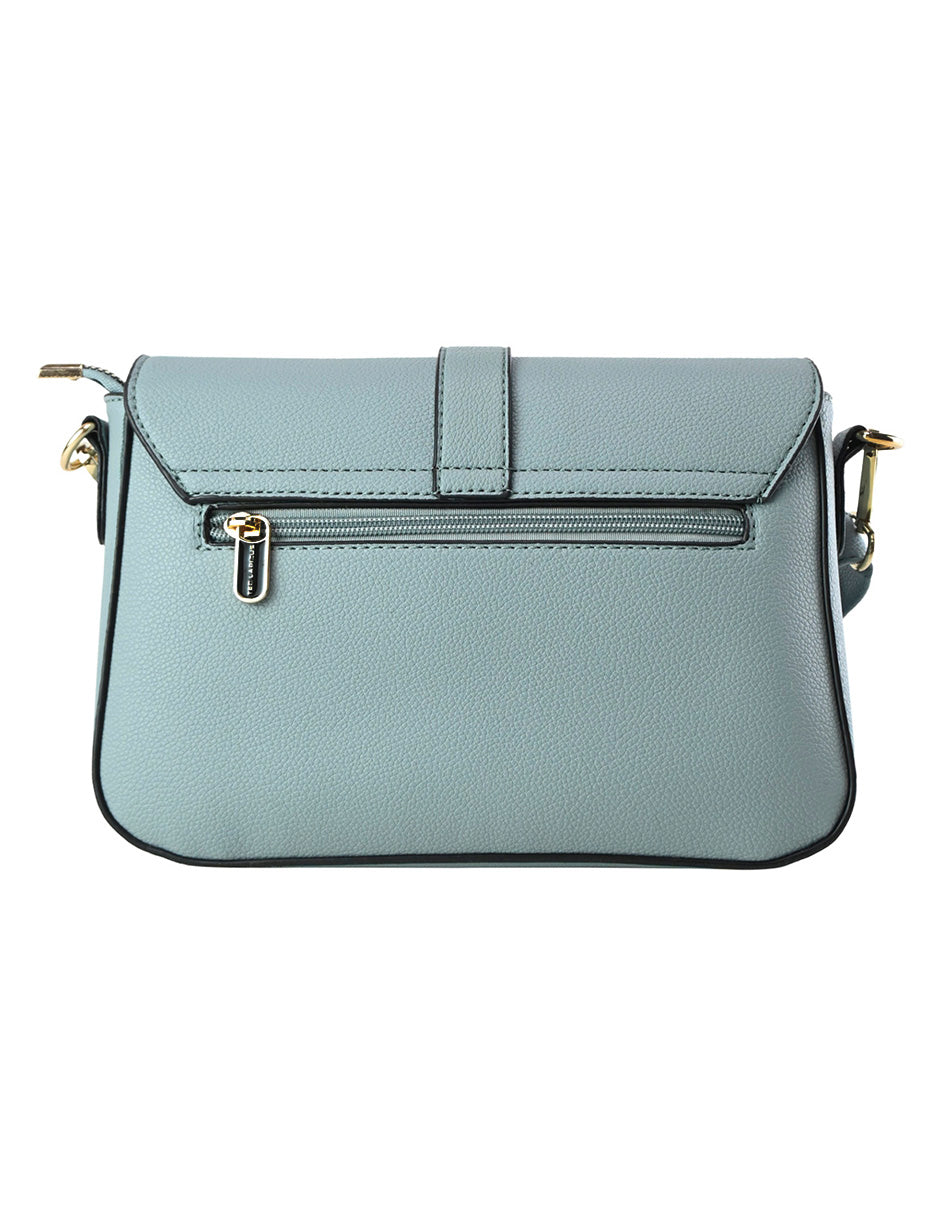 Bolso crossbody reforzado azul mujer