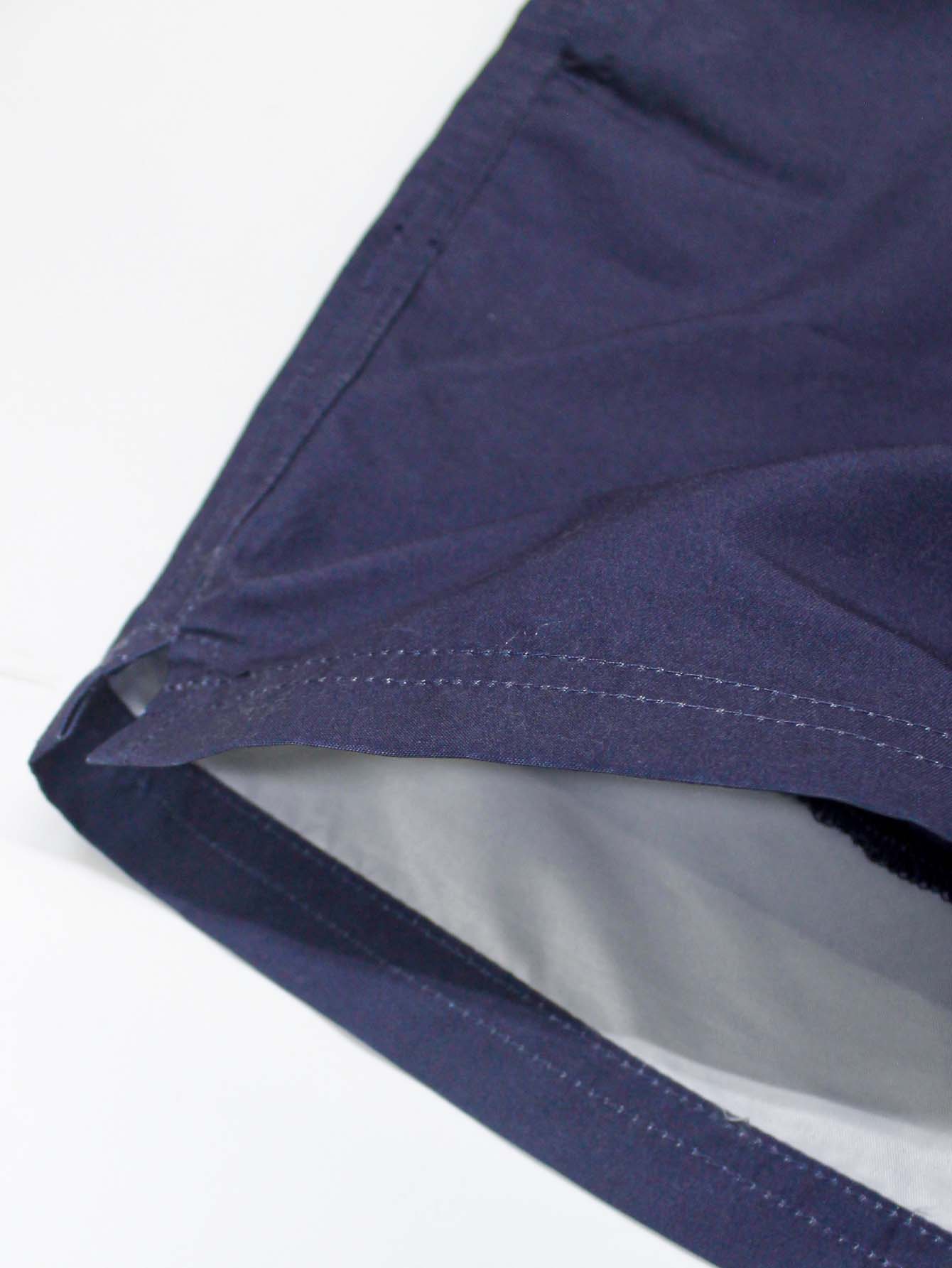 Traje De Baño Oscuro Corto Playa Casual Para Hombre