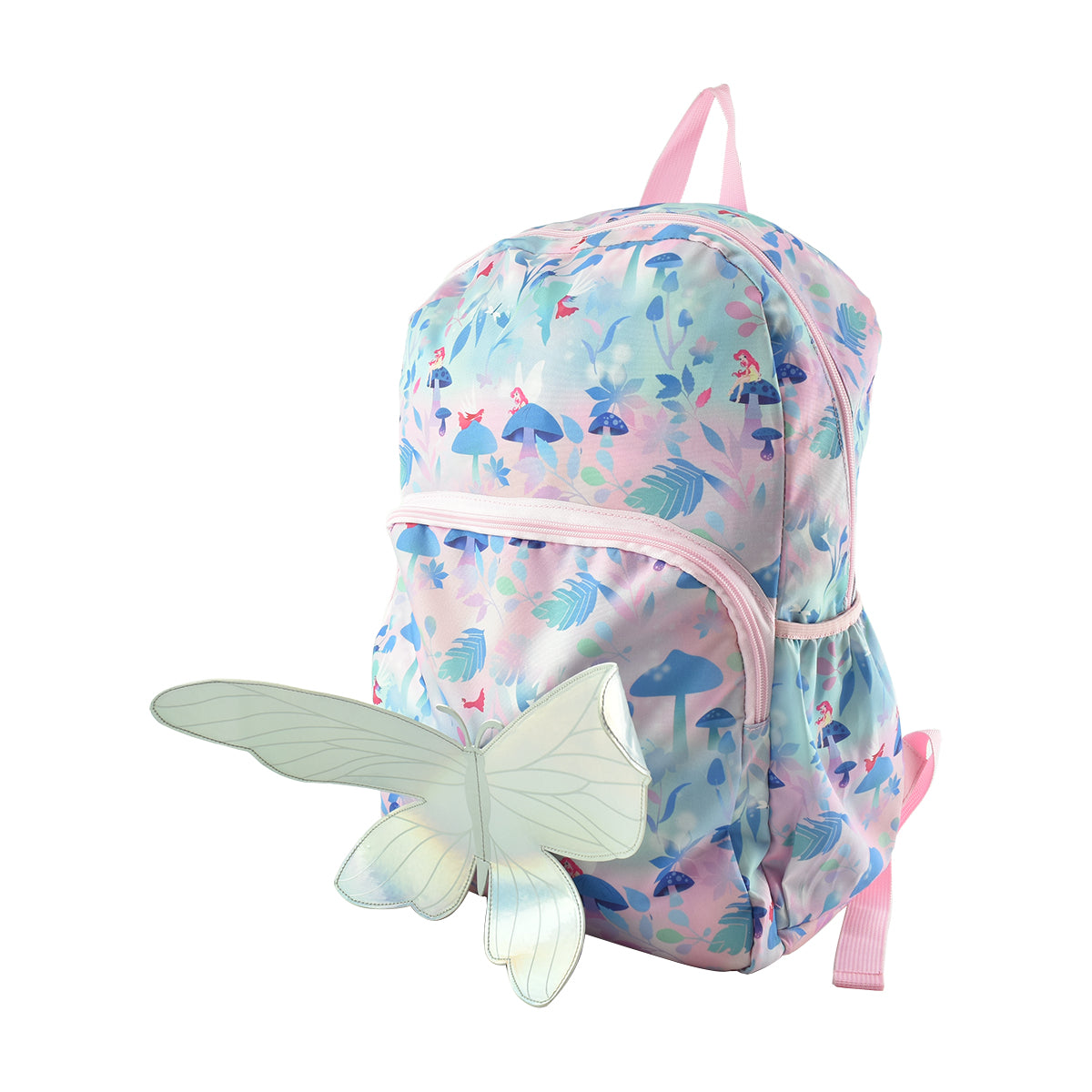 Mochila Escolar Multicolor Para Niña Mariposa