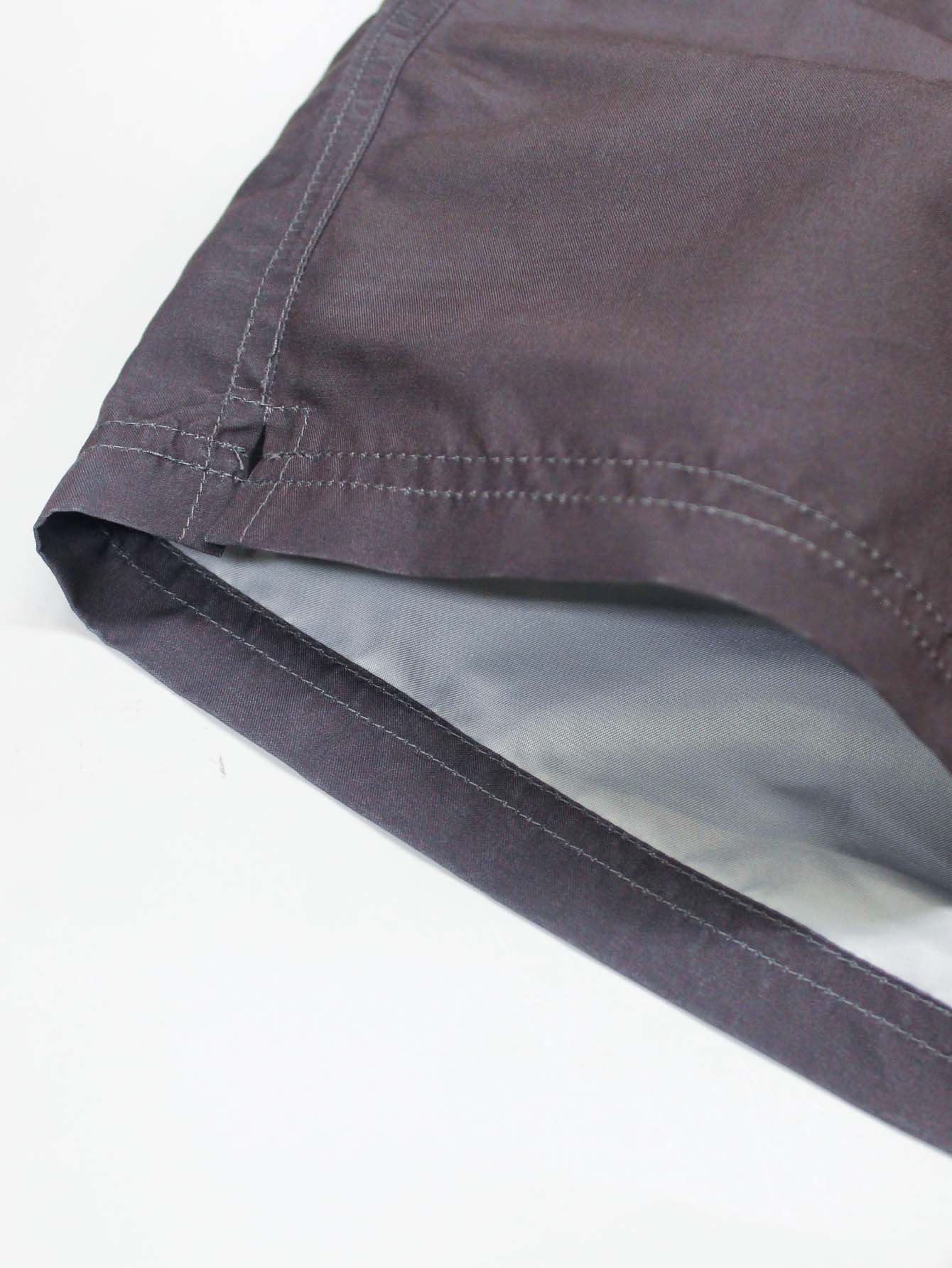 Traje De Baño Gris Corto Playa Casual Para Hombre