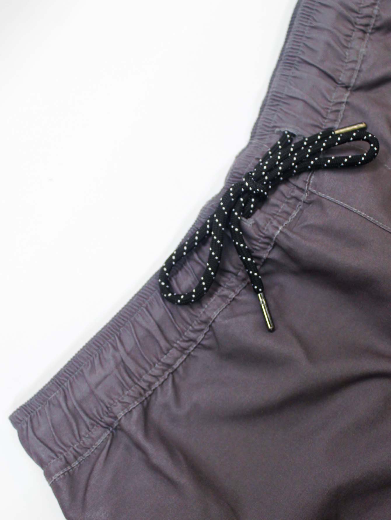Traje De Baño Gris Corto Playa Casual Para Hombre