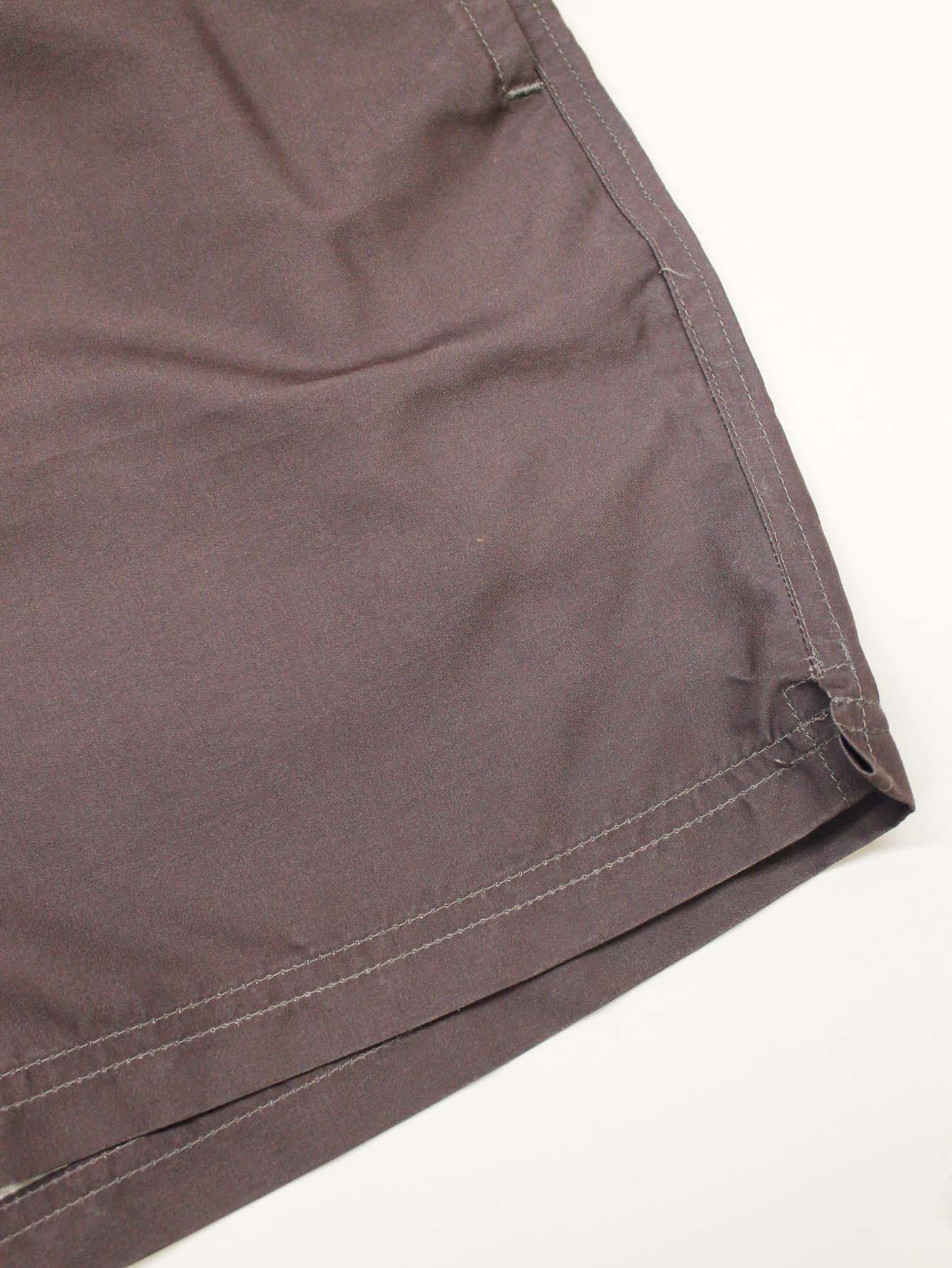 Traje De Baño Gris Corto Playa Casual Para Hombre