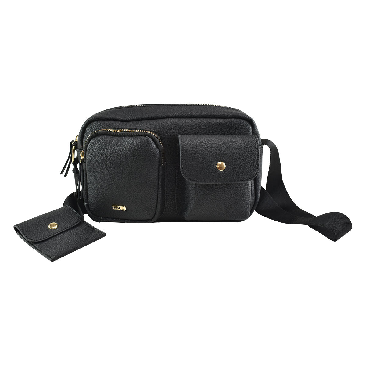 Bolsa Cangurera Casual Con Compartimentos Lulu Para Mujer