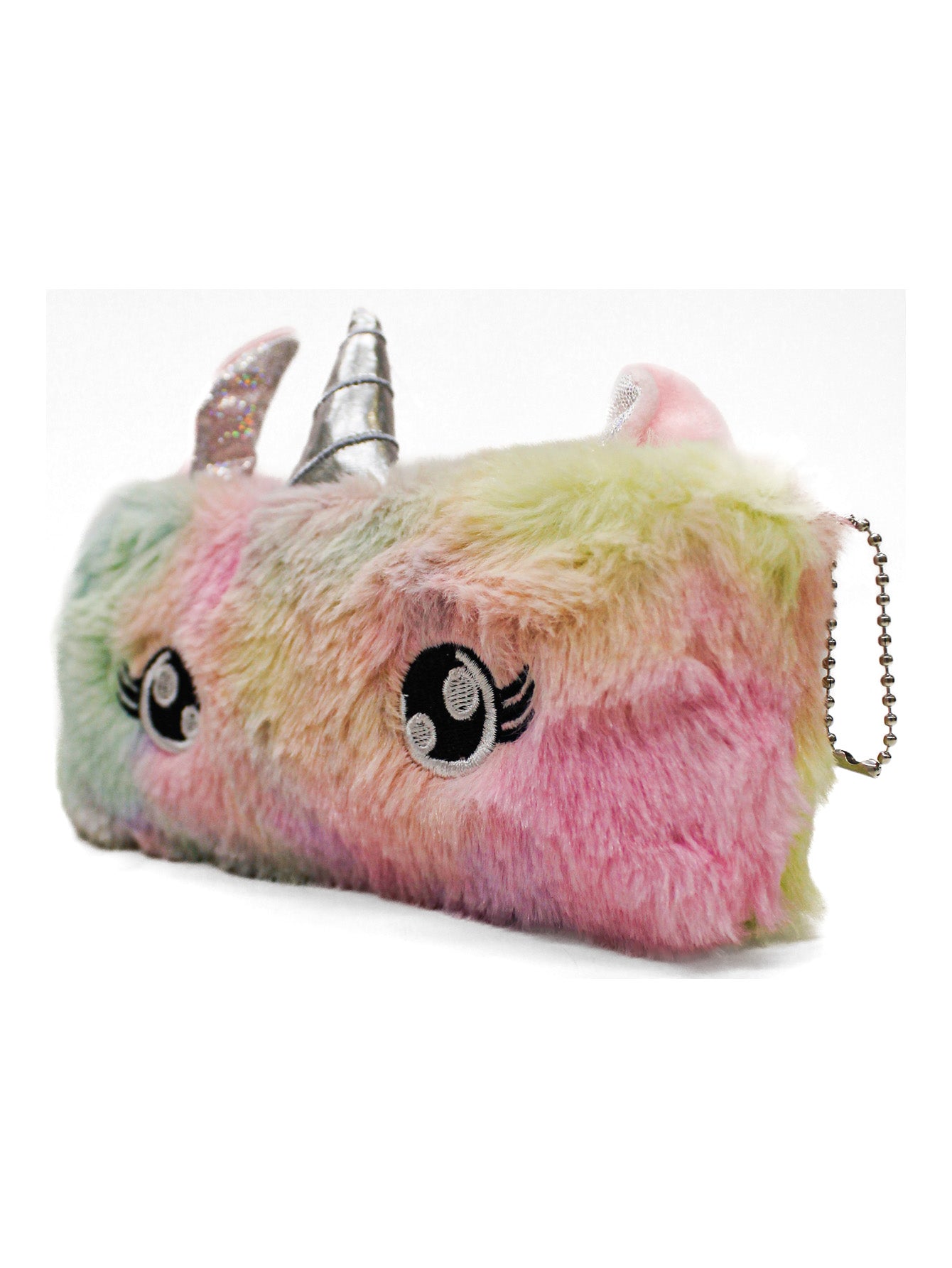 Lapicera Organizador De Peluche Afelpado Escolar Unicornio