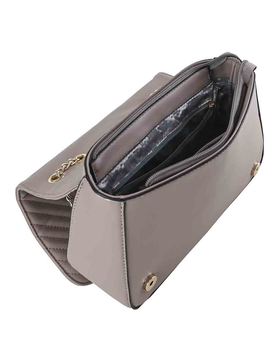 Crossbody Rosa Ted Lapidus Para Mujer Con Asas Amplias