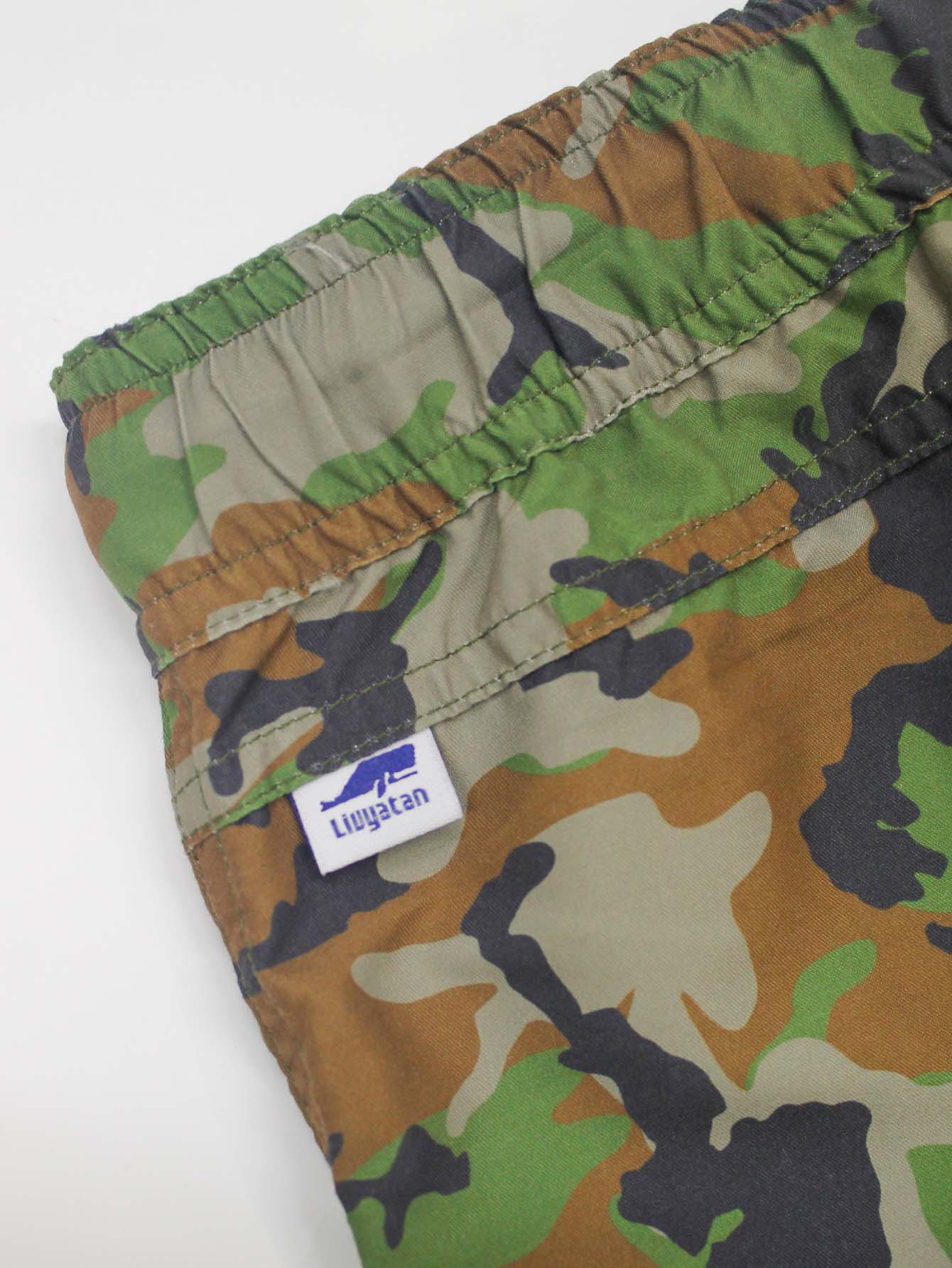 Traje De Baño Camuflaje Corto Playa Casual Para Hombre