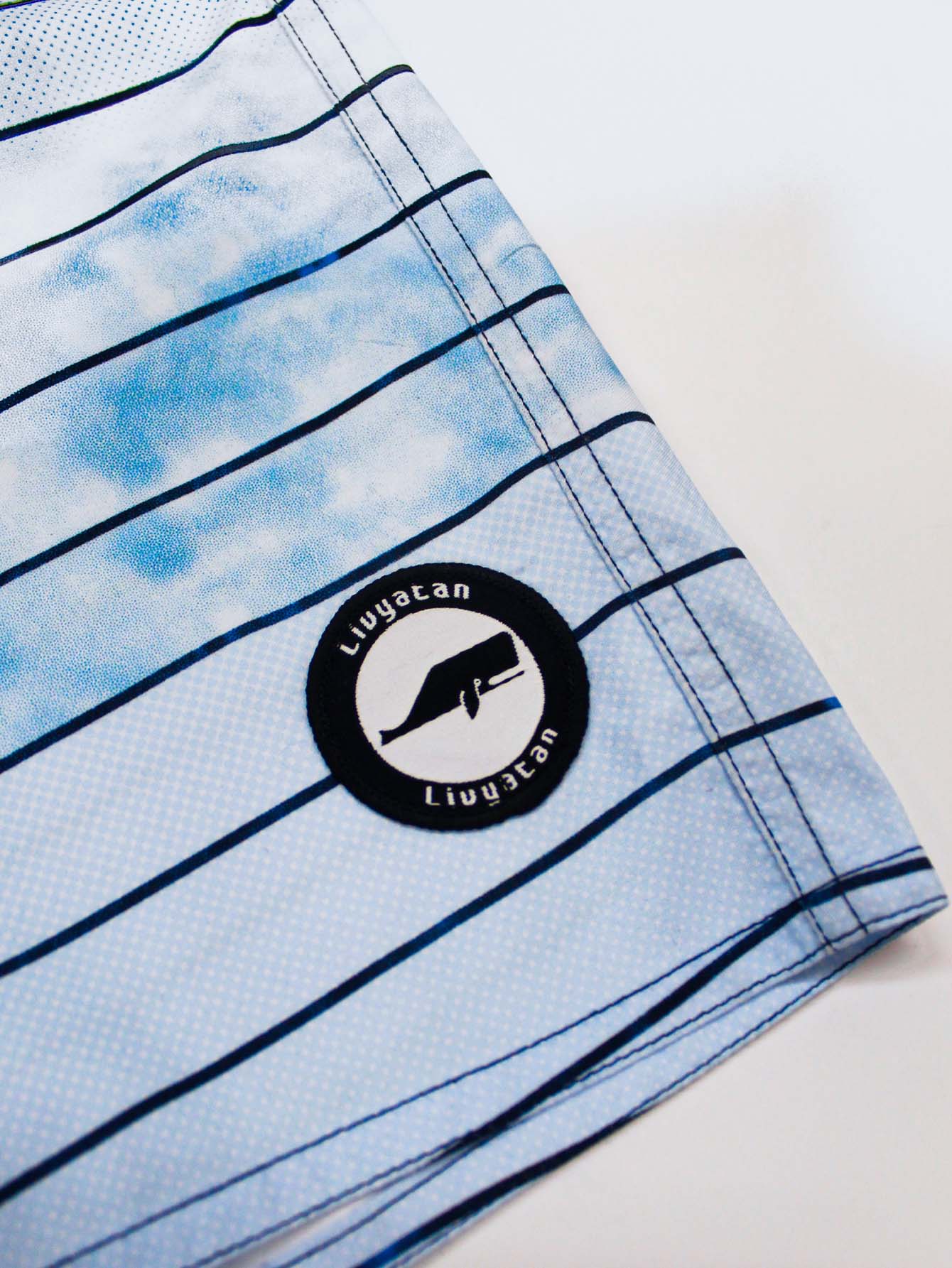Traje De Baño Corto Playa Casual Para Hombre Con Estampado