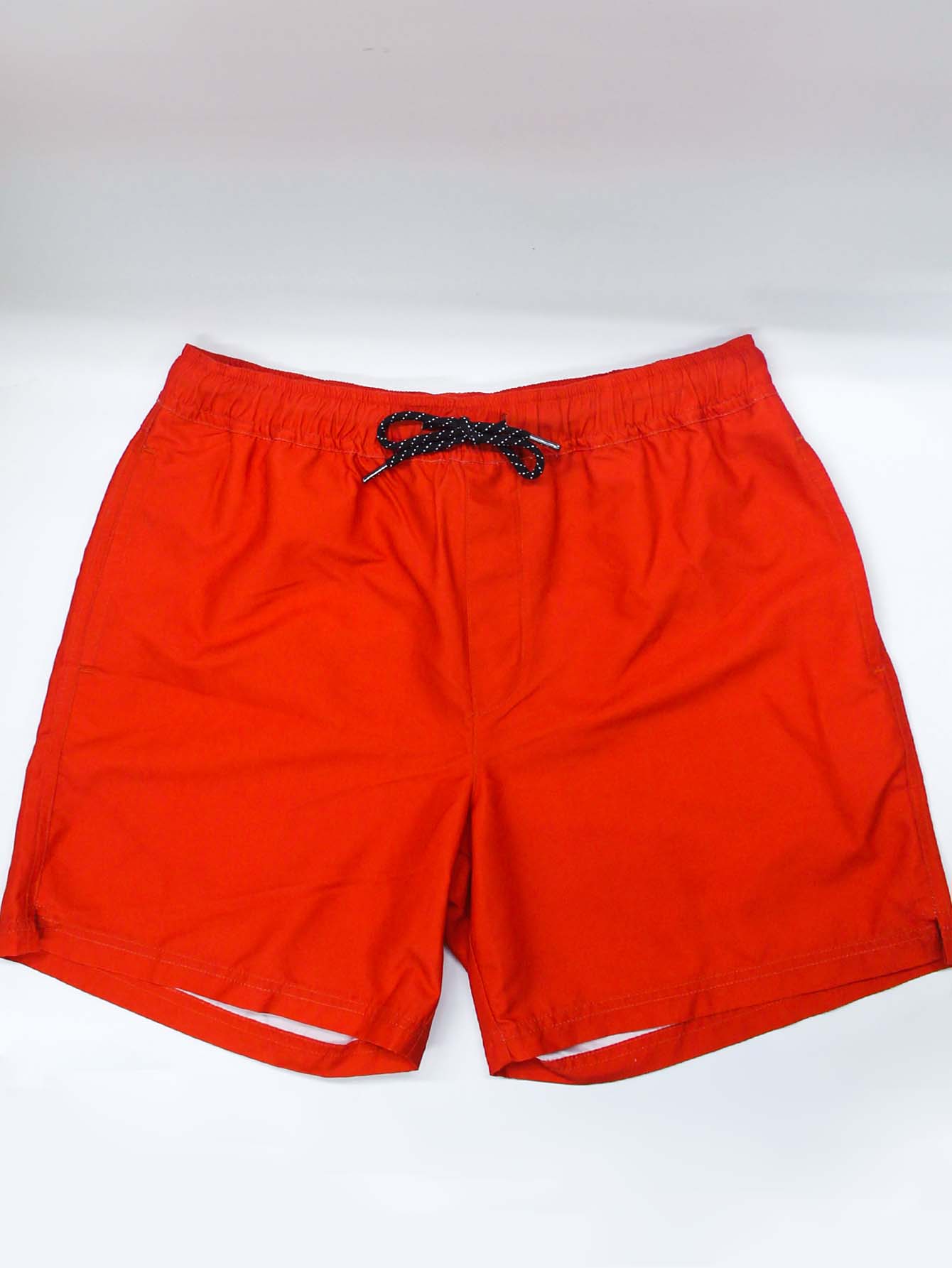 Traje De Baño Rojo Corto Playa Casual Para Hombre