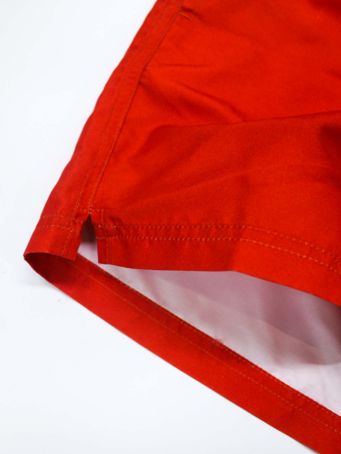 Traje De Baño Rojo Corto Playa Casual Para Hombre