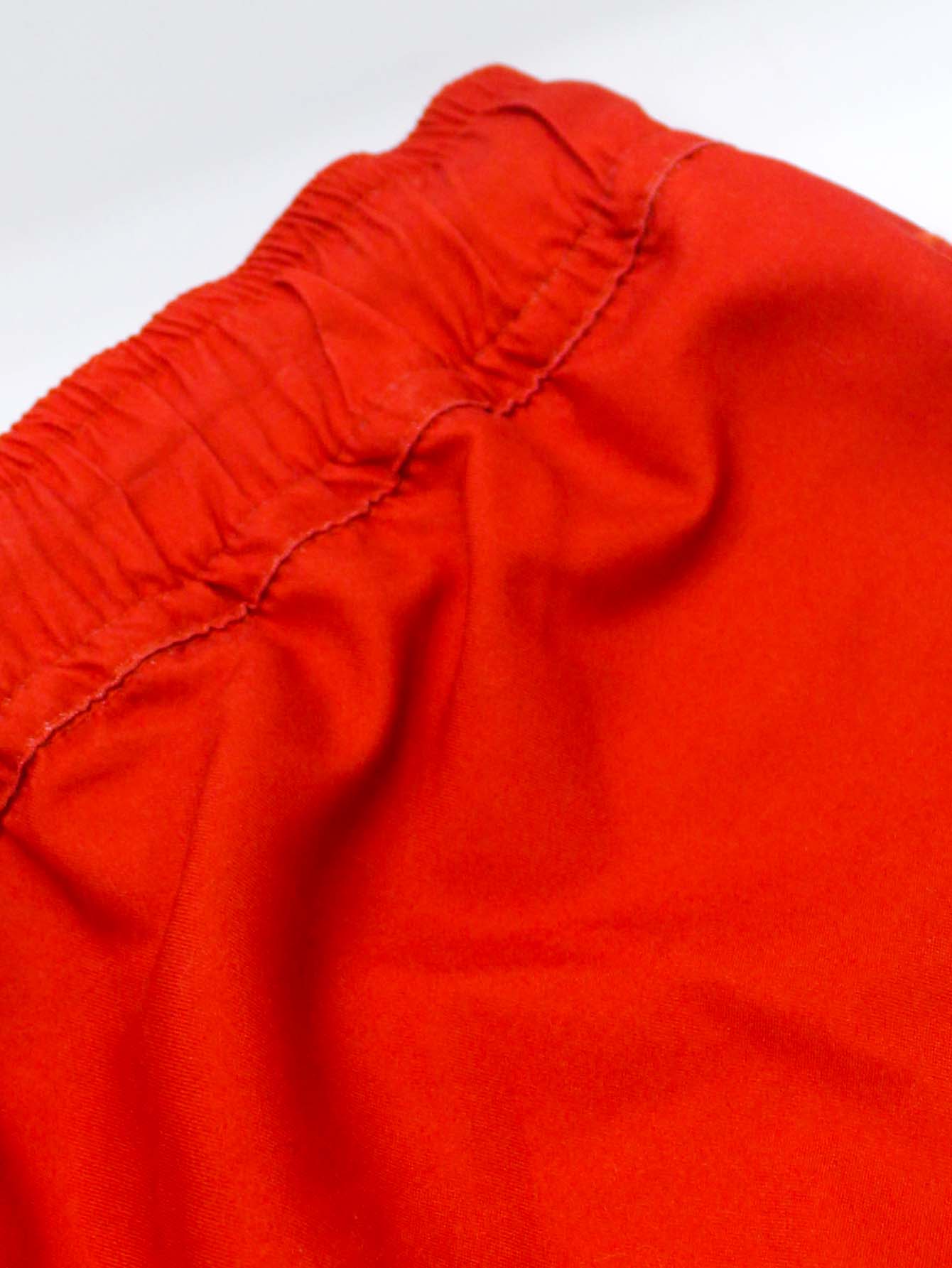 Traje De Baño Rojo Corto Playa Casual Para Hombre