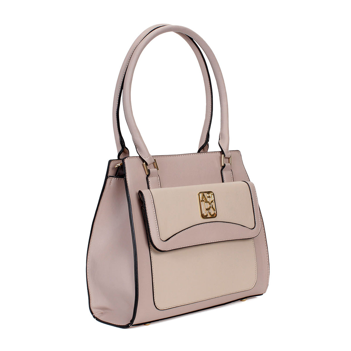 Bolsa Tote Pardo Mediano Ted Lapidus