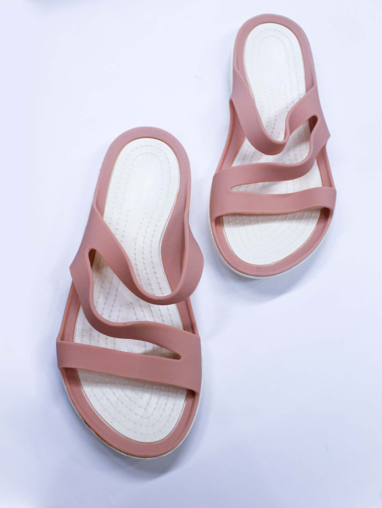 Sandalias De Fondo Suave Para Dama Color Rosa