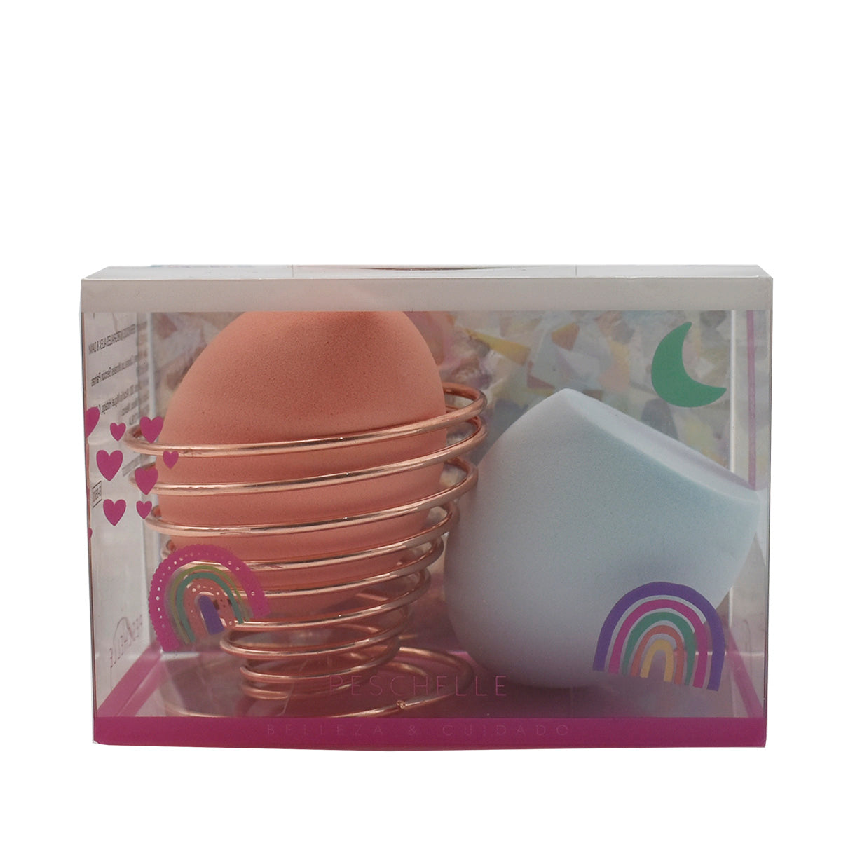 Kit 2 Esponjas Peschelle Para Maquillar Más Base