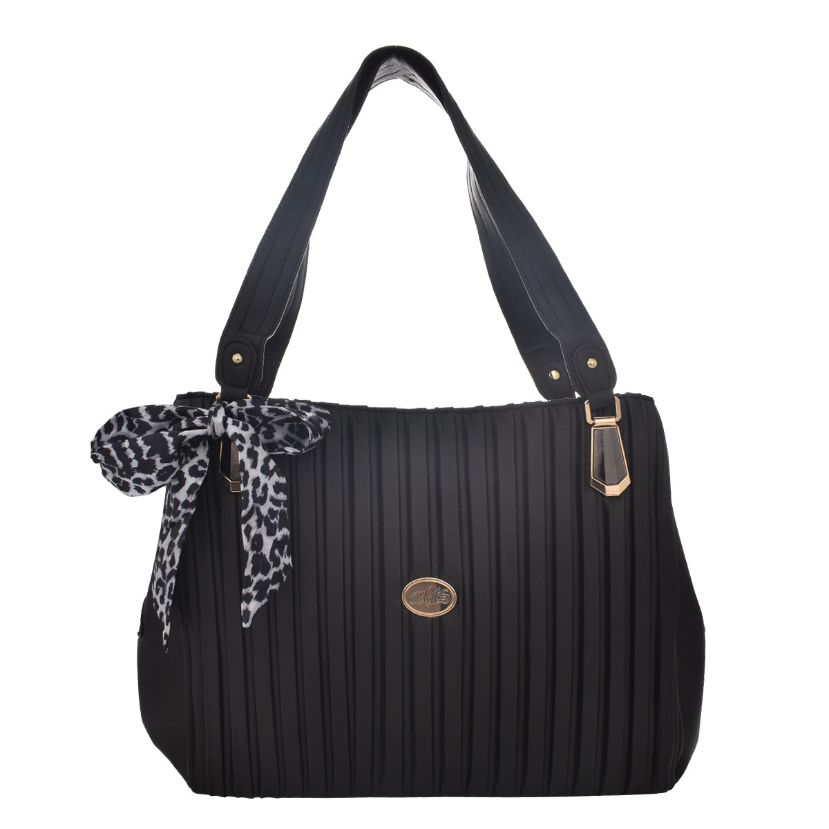 Bolsa Tote Chatties Moño Decorativo Diseño Rayas