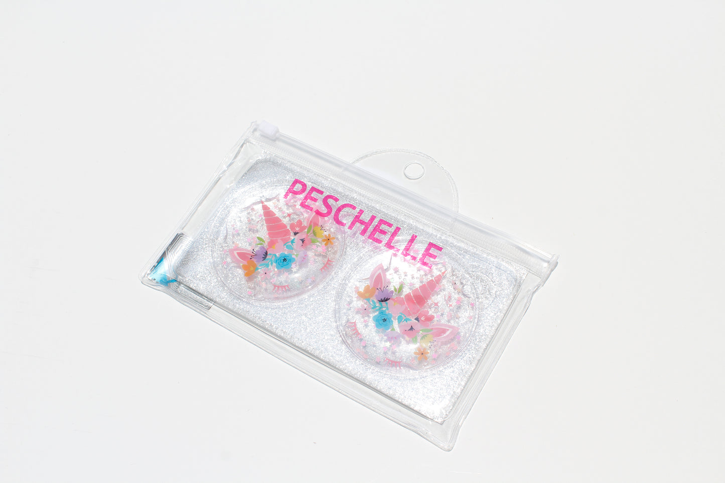 2 Parches Hidratantes Peschelle Para Ojos Unicornio