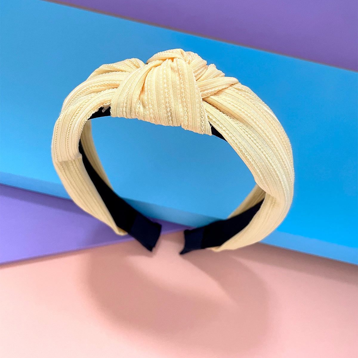 Diadema para el cabello Peschelle color amarillo