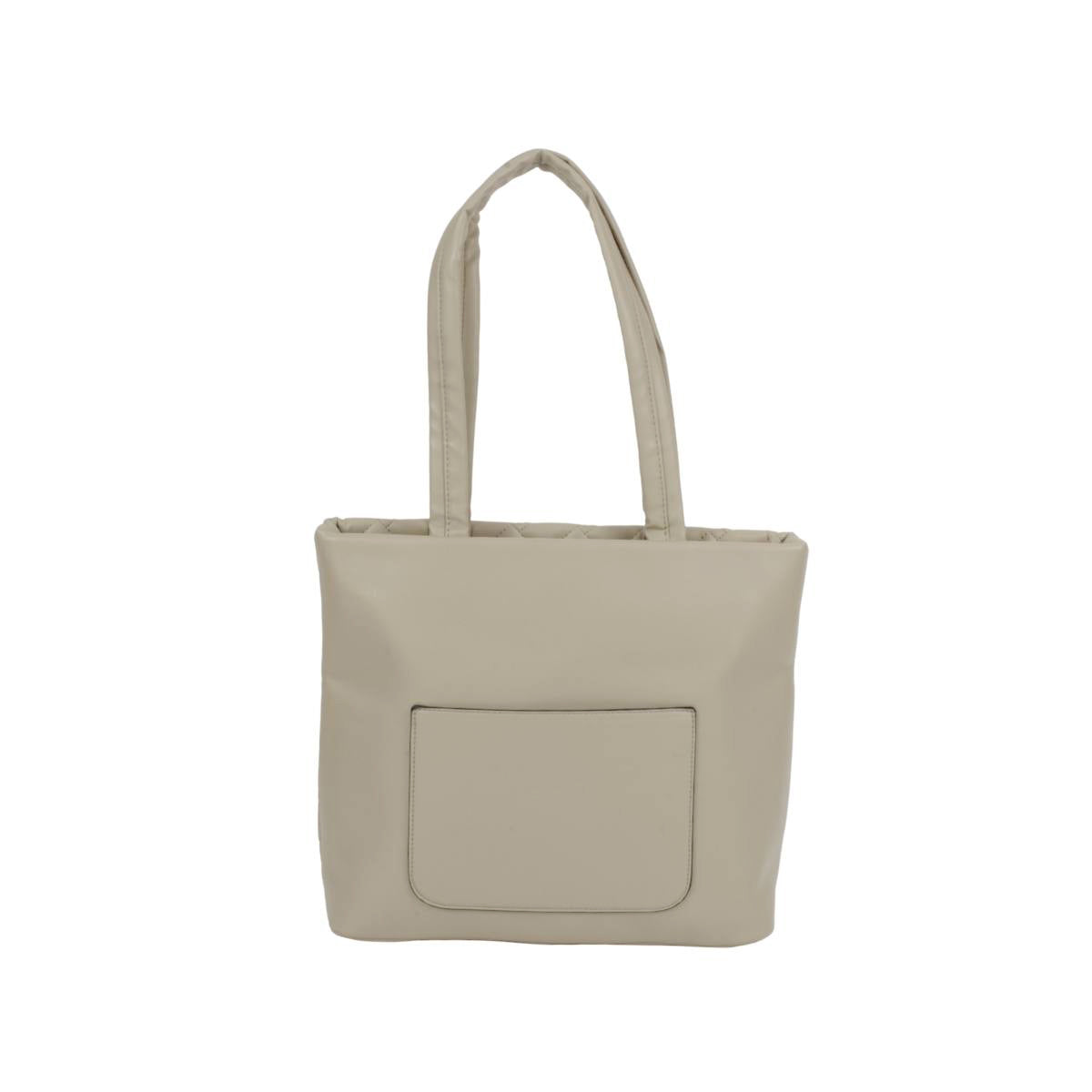 Bolsa De Dama Estilo Capitonado Tote Baby Phat Color Pardo